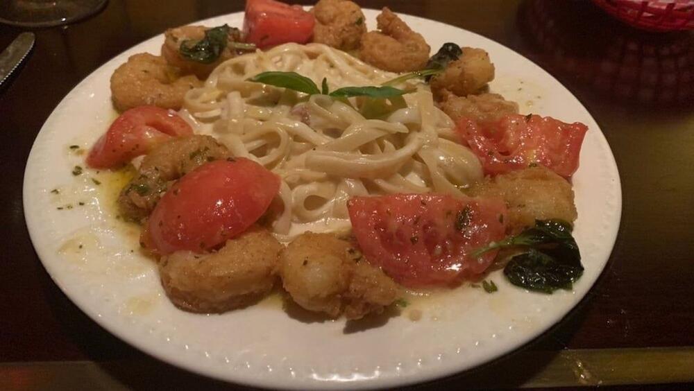 Shrimp Scampiano