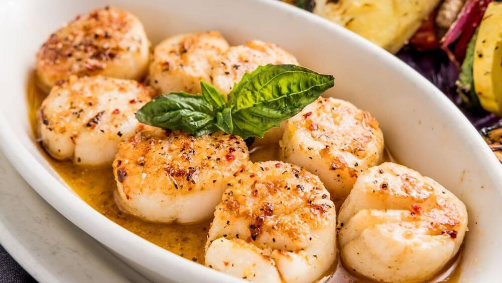 Grilled Sea Scallops